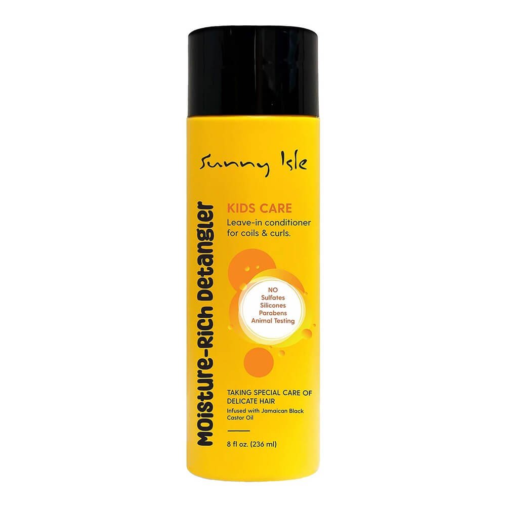 Guide to Using SUNNY ISLE Kids Care Leave-In Detangler for Curly Hair Care and Moisture Retention