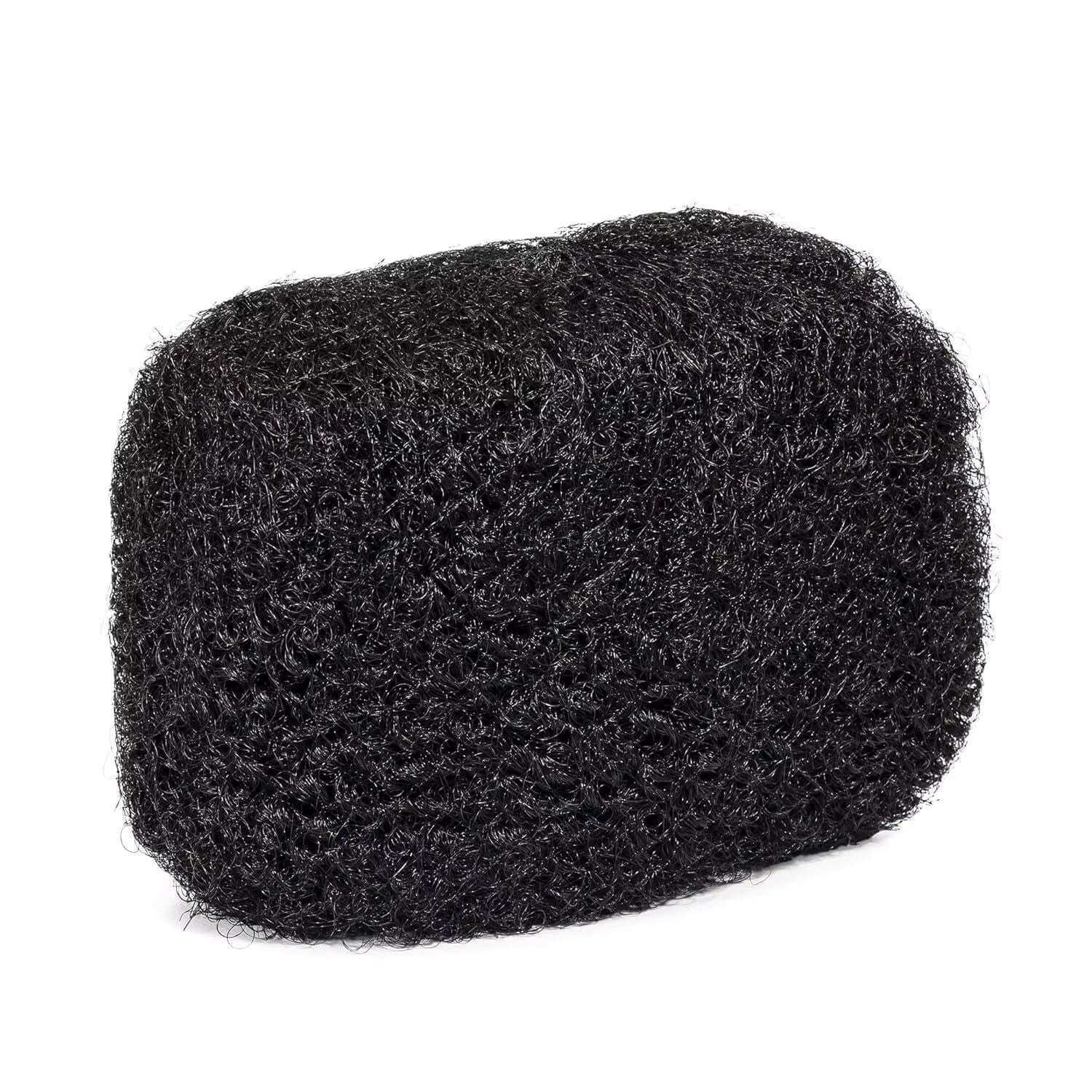 8" 50g 100% Human Hair Afro Bulk Extensions for Braiding & Micro Twists hairpiece for styling.