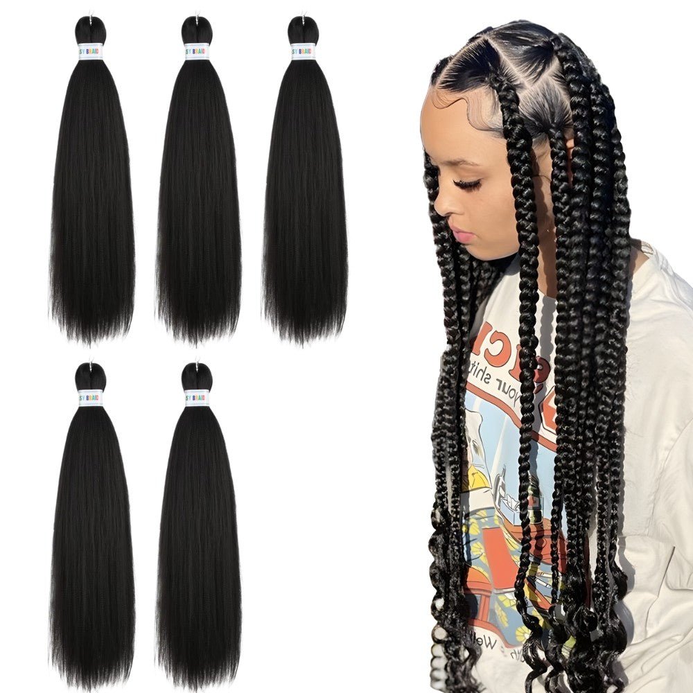 26 Inches Long Easy Braid Synthetic Hair Extensions 3.2 oz (90g)