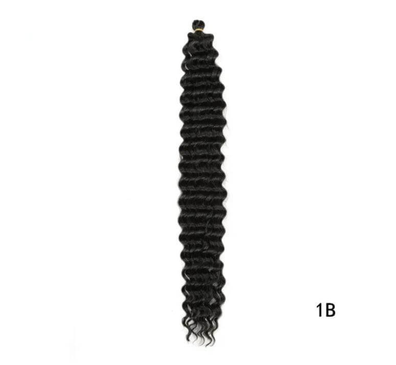 22 inch Natural Synthetic Deep Twist for Goddess box braids 22inches - 90g - Celegant Beauty