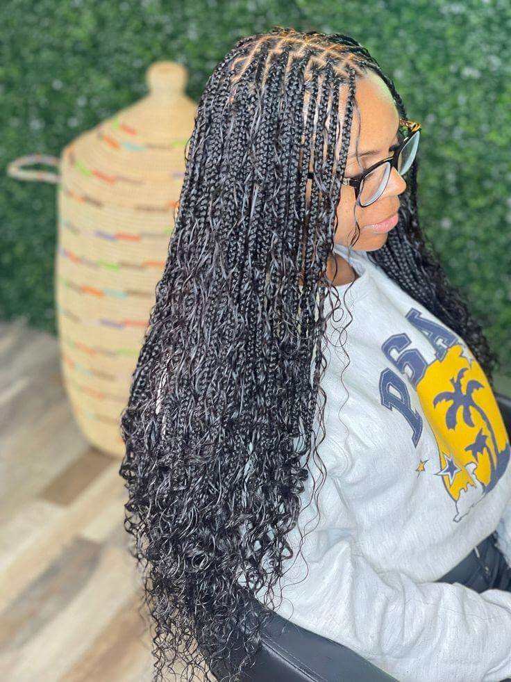 22 inch Natural Synthetic Deep Twist for Goddess box braids 22inches - 90g - Celegant Beauty