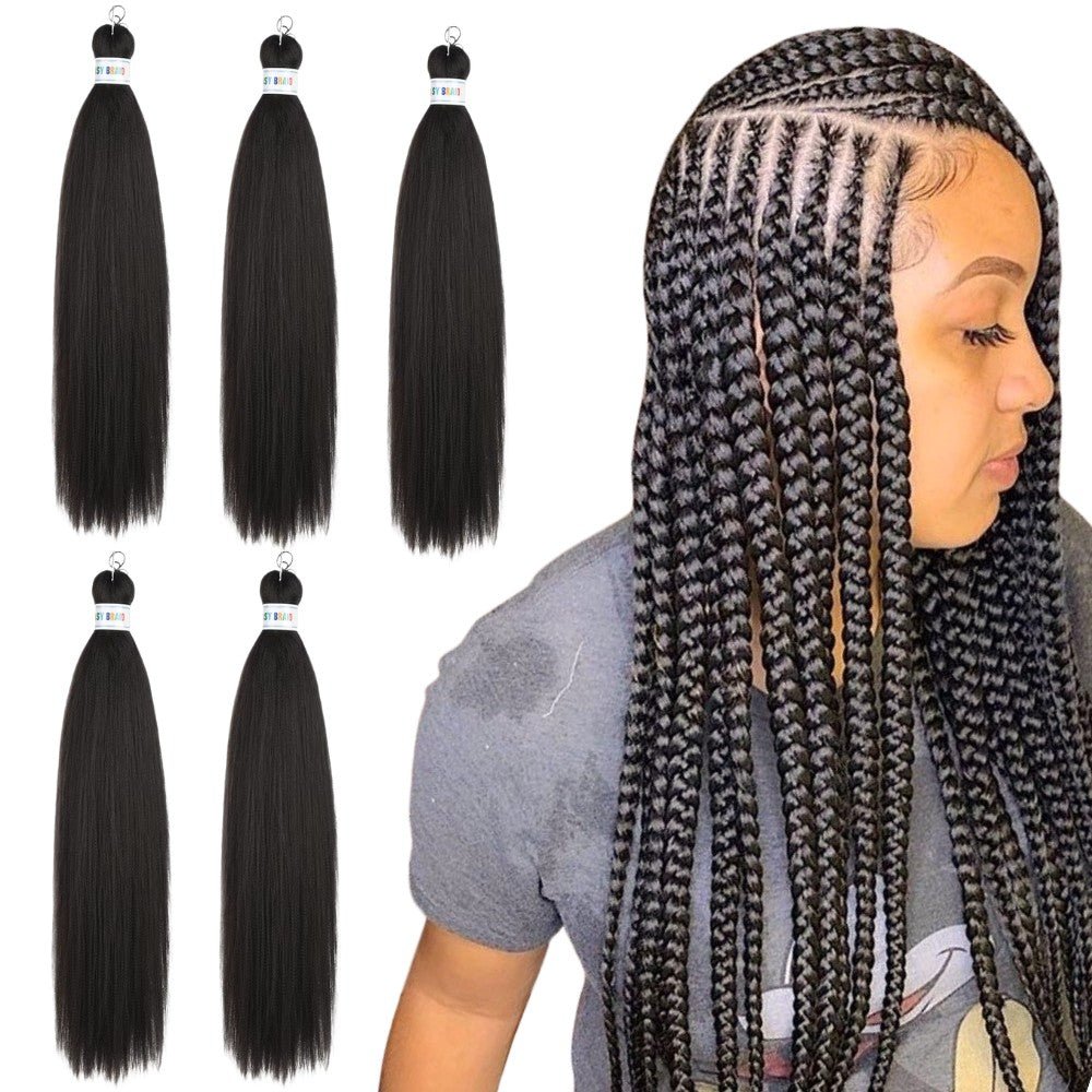 26 Inches Long Easy Braid Synthetic Hair Extensions 3.2 oz (90g)