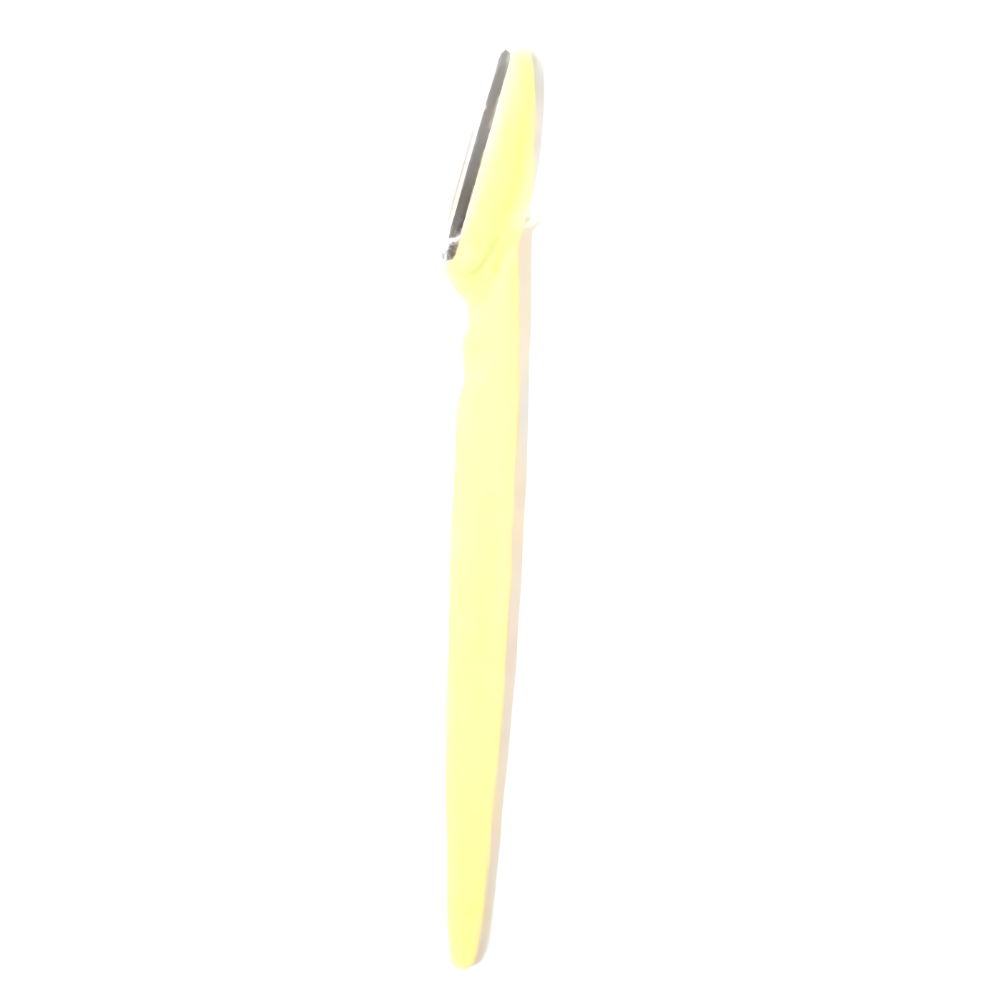 ANNIE Professional Eyebrow Shaper in yellow color for precise eyebrow and facial hair grooming