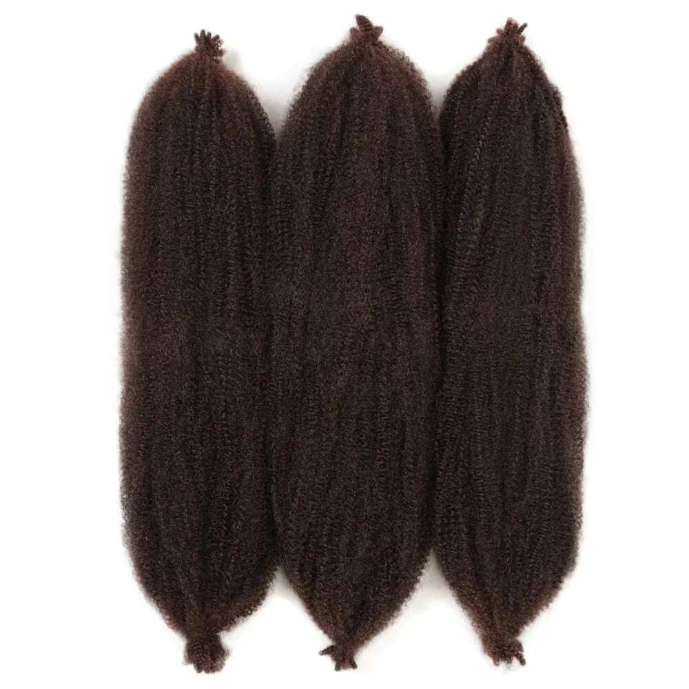 30 Inch Pre-Separated Springy Afro Twist Hair for Distressed Soft Locs Long Marley Twist Braiding Hair - 115g - Celegant Beauty