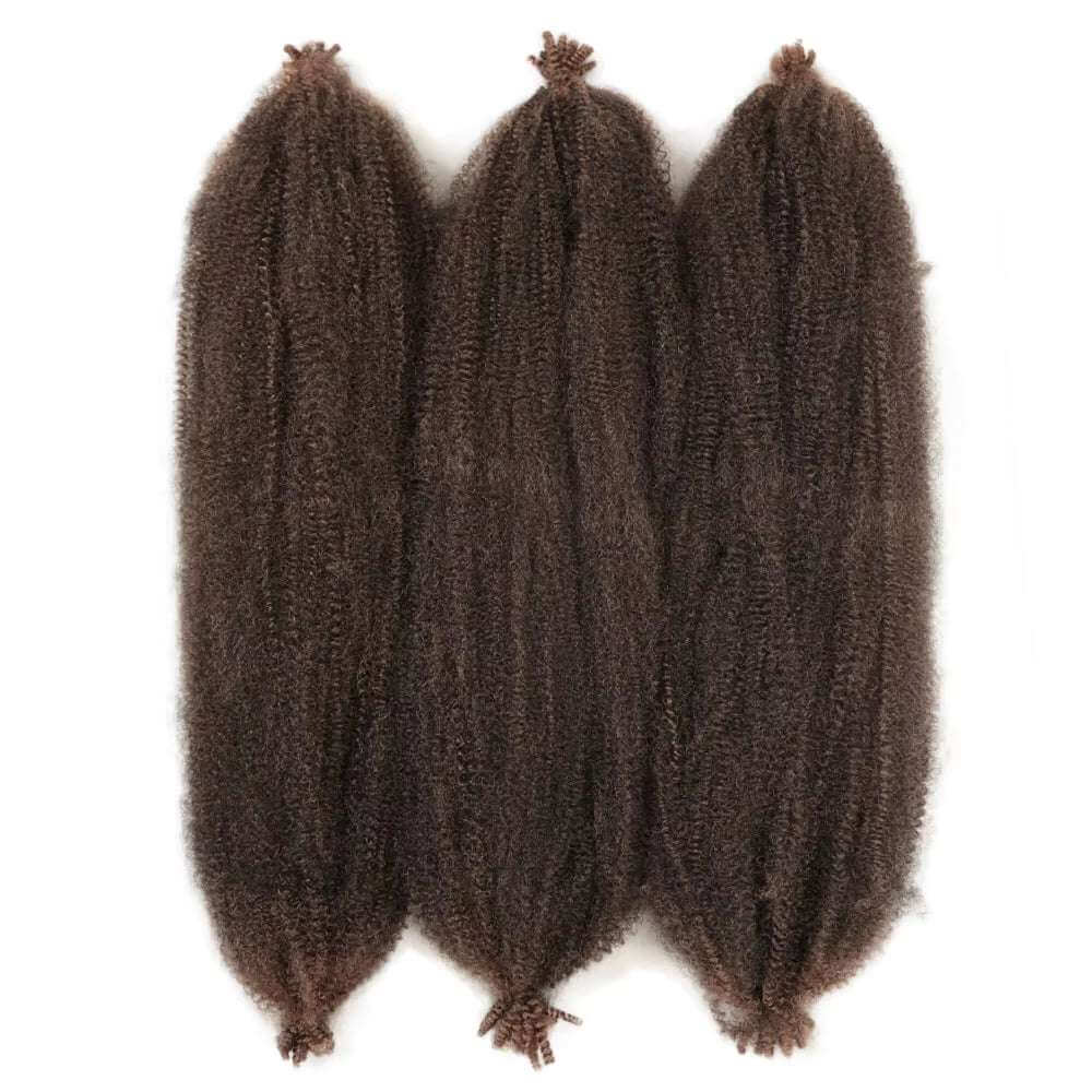 30 Inch Pre-Separated Springy Afro Twist Hair for Distressed Soft Locs Long Marley Twist Braiding Hair - 115g - Celegant Beauty