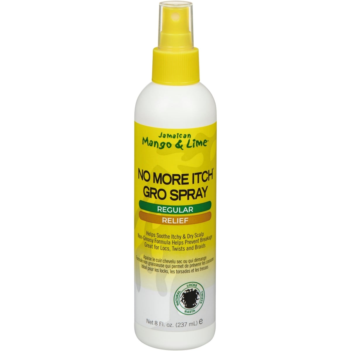 JAMAICAN MANGO & LIME No More Itch Gro Spray (8oz)