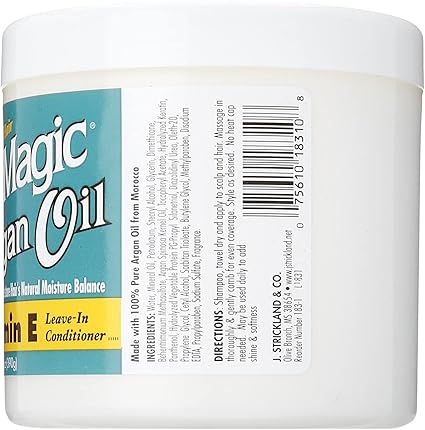 BLUE MAGIC Argan Oil Vitamin E Leave In Conditioner (13.75oz)