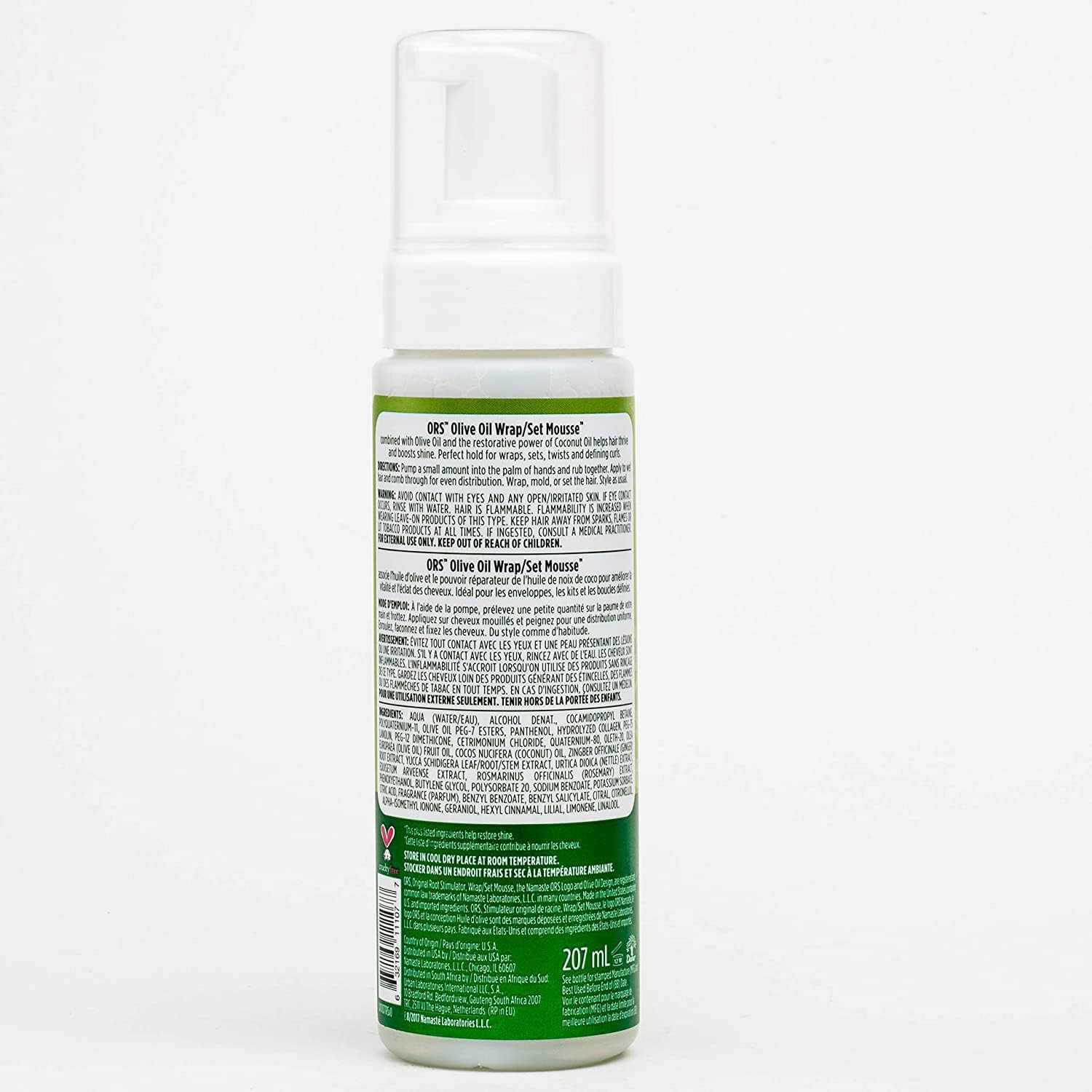ORS Olive Oil Hold & Shine Wrap Set Mousse (7oz)