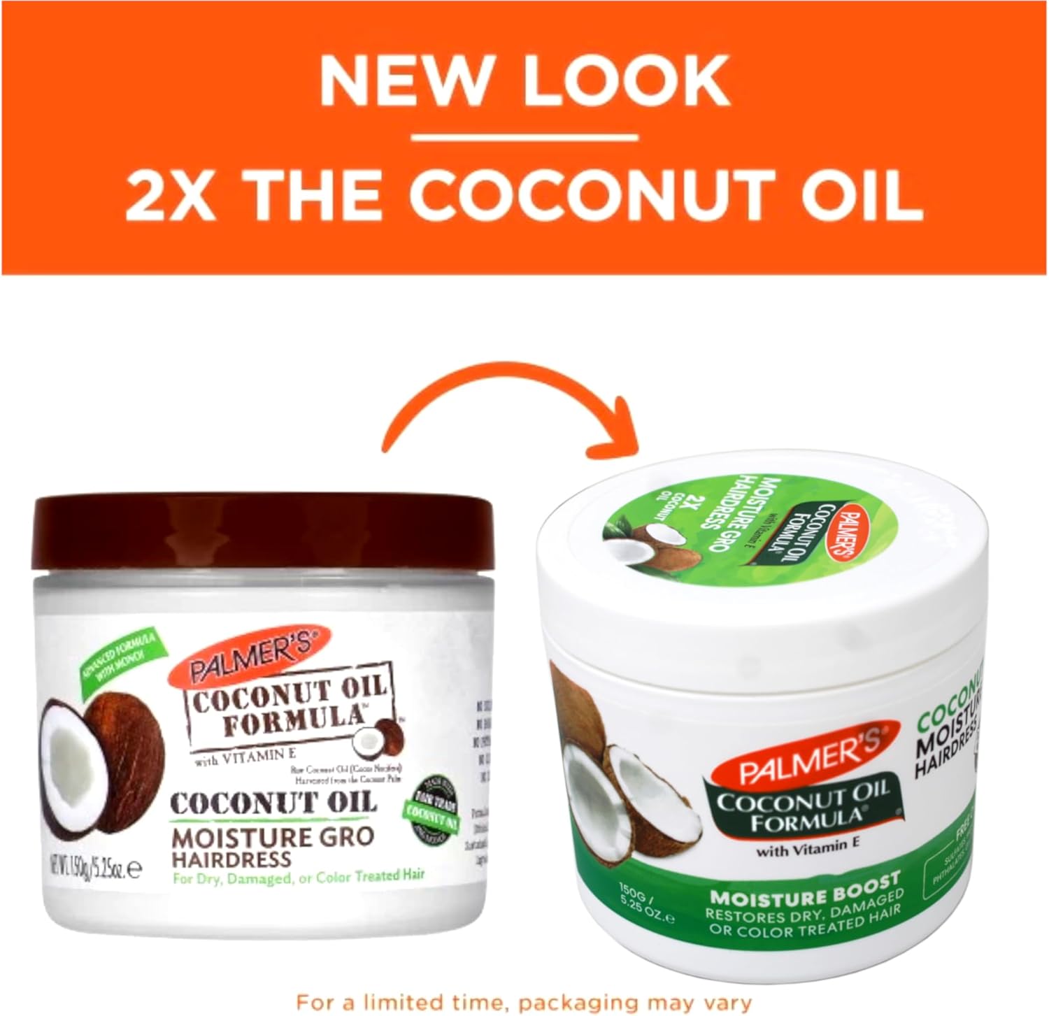 PALMER'S Coconut Oil Moisture Gro Hairdress (5.25oz)