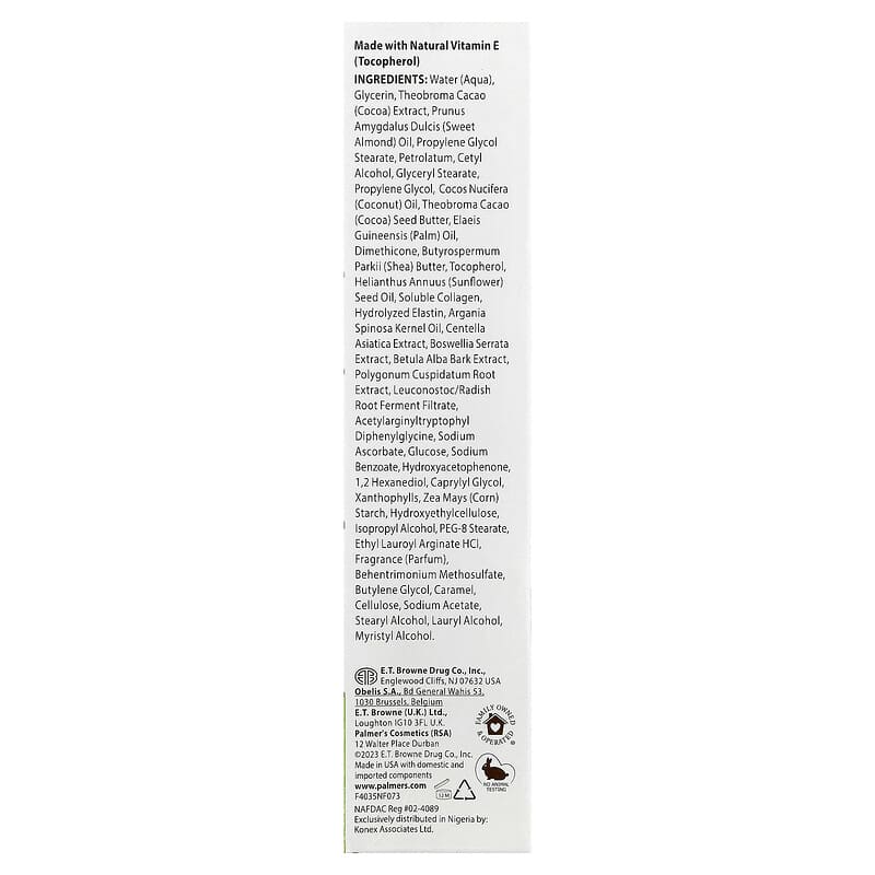 PALMER'S Cocoa Butter Massage Stretch Mark Cream (4.4 oz)