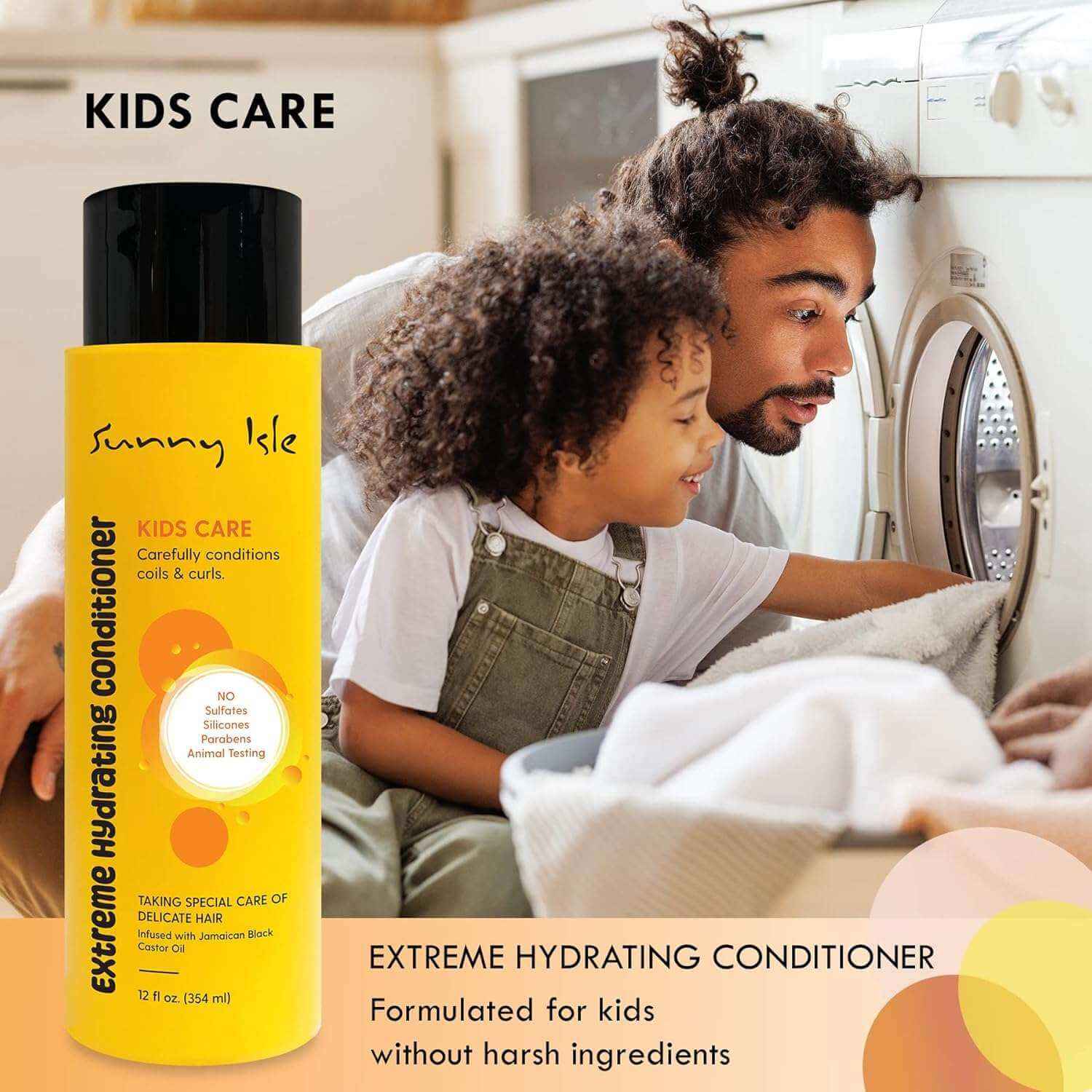 SUNNY ISLE Kids Care Extreme Hydrating Conditioner (12oz)