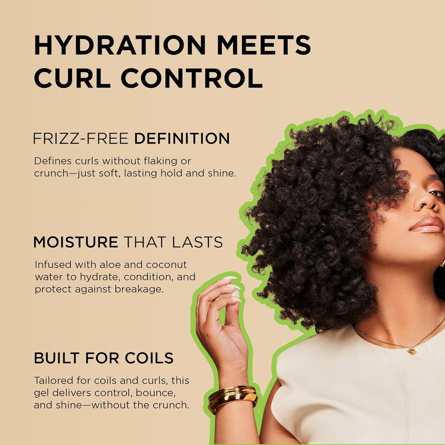 AFRICAN PRIDE Moisture Miracle Curl Defining Gel (18oz)