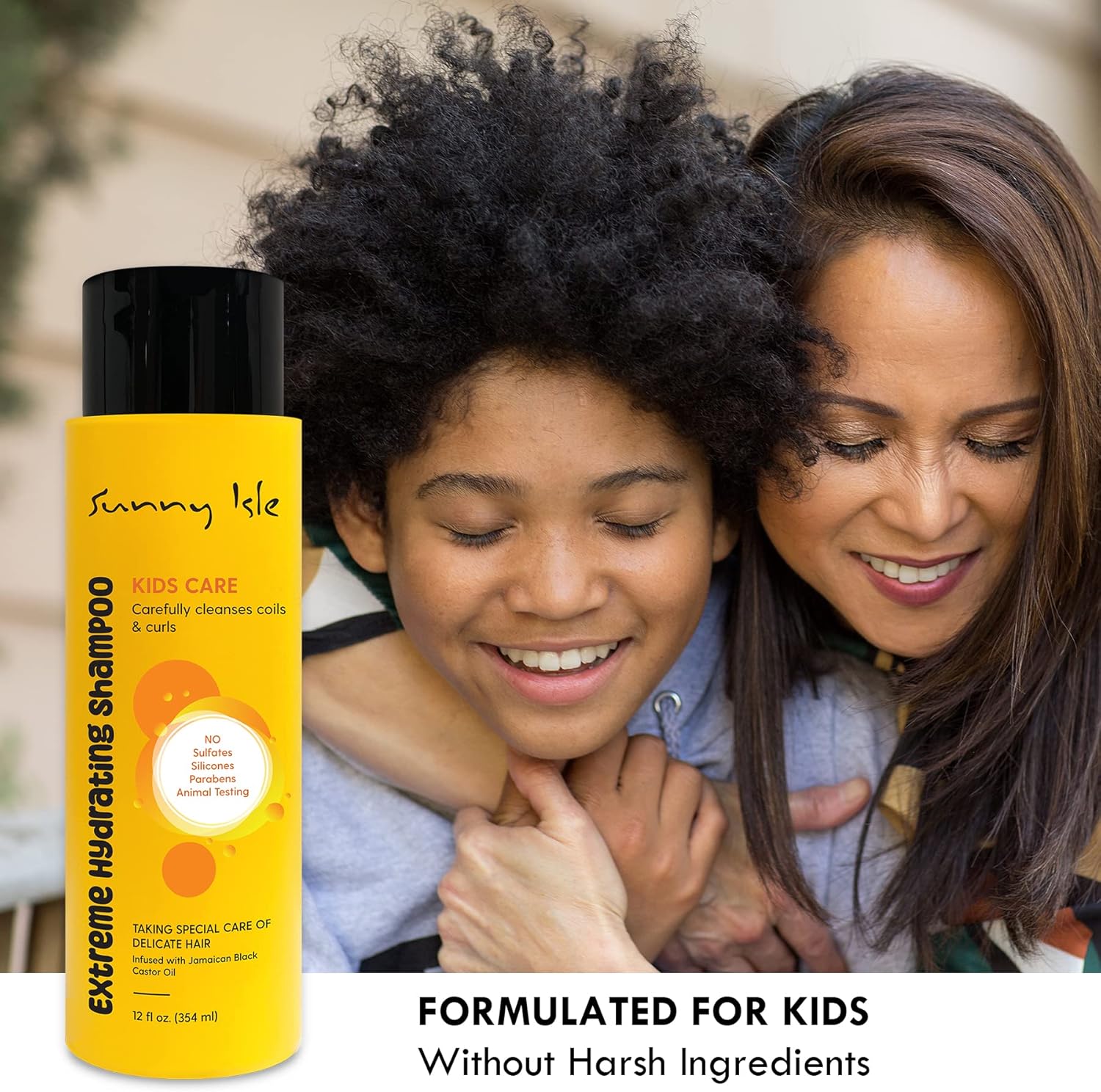 SUNNY ISLE Kids Care Extreme Hydrating Shampoo (12oz)