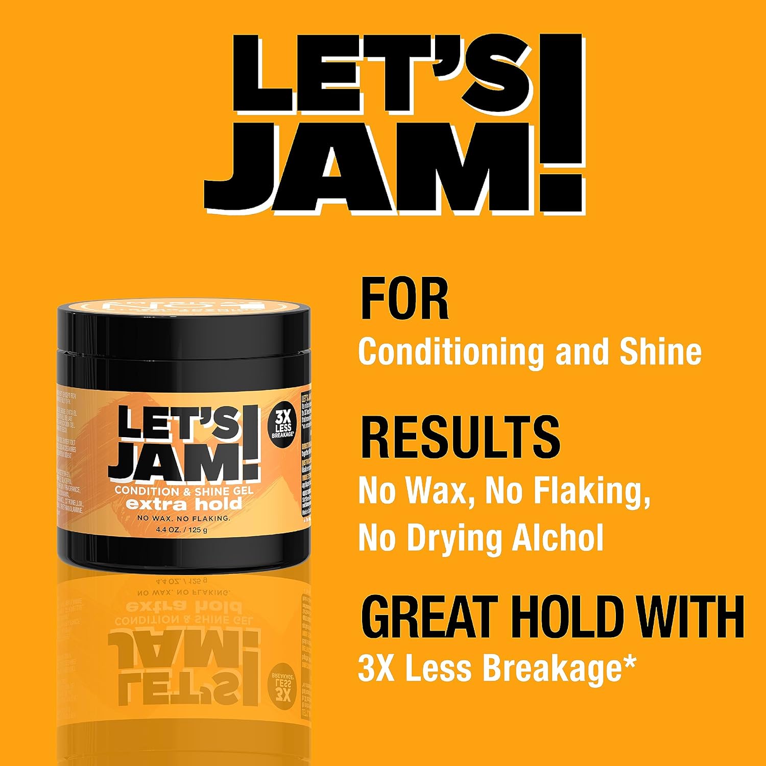 LET'S JAM Shining Gel Extra Hold (14oz)