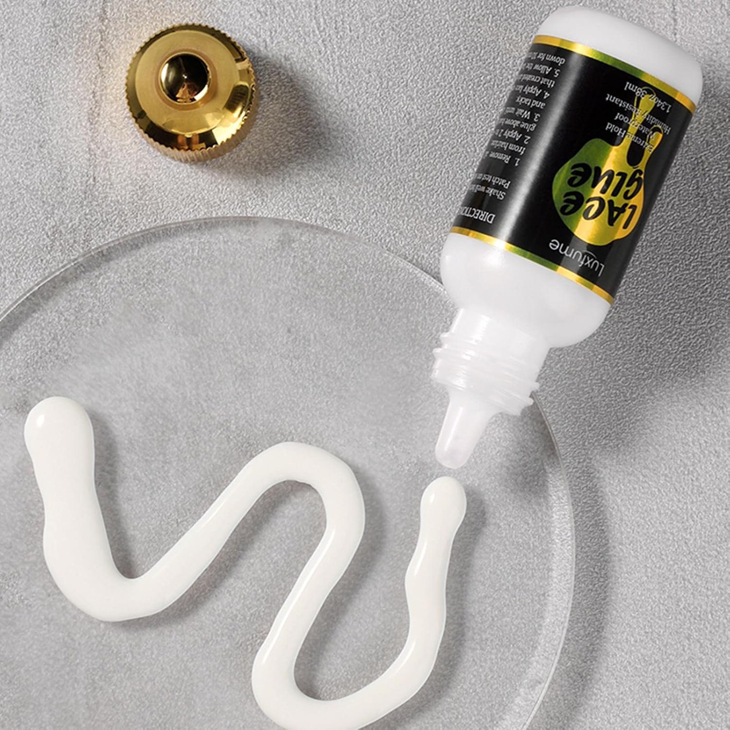 Luxfume Waterproof Strong Hold Lace Adhesive/Glue - 1.28oz