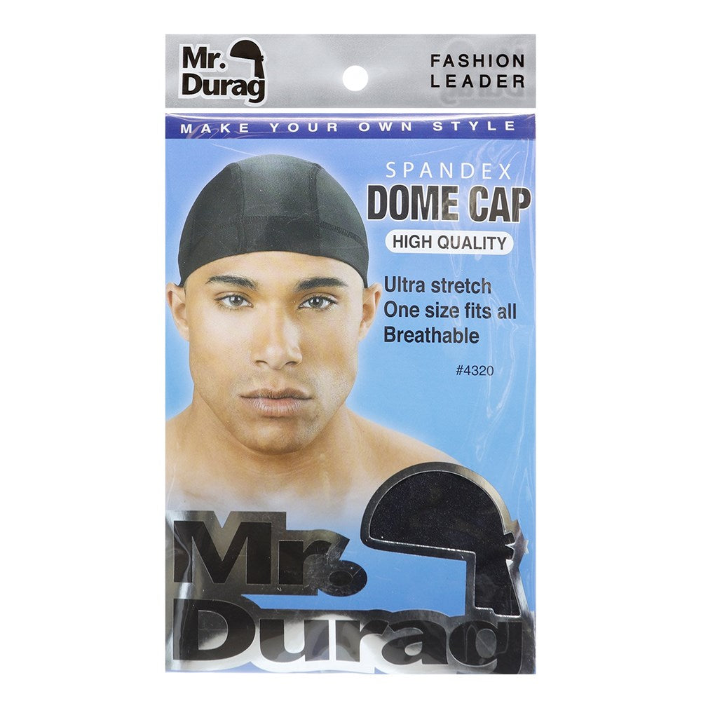Annie Mr. Durag Spandex Dome Cap black, packaging