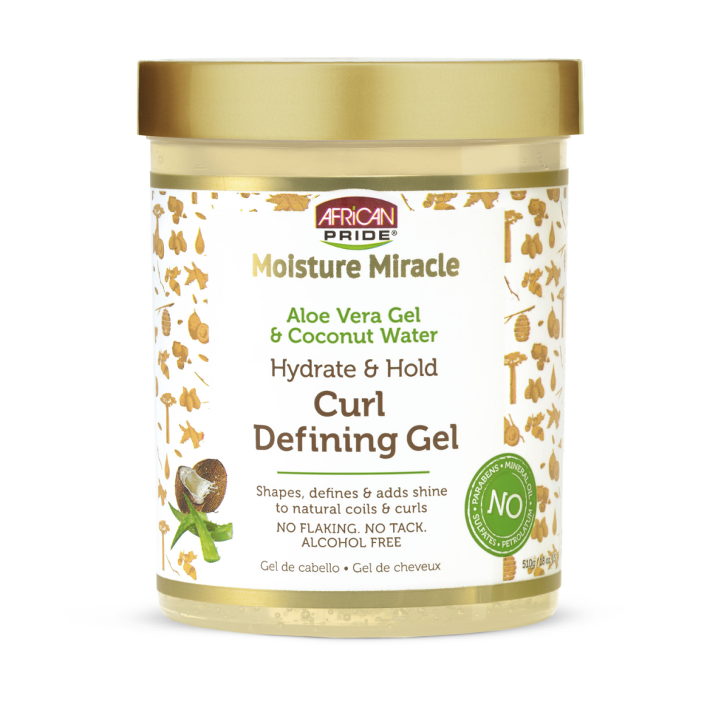 AFRICAN PRIDE Moisture Miracle Curl Defining Gel (18oz)