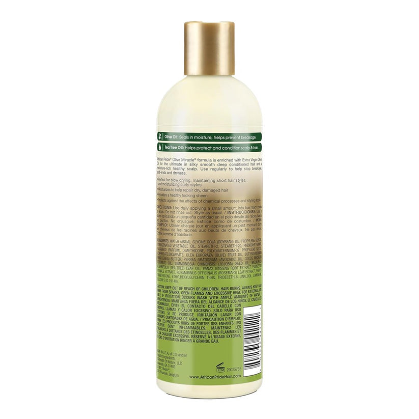 AFRICAN PRIDE Olive Miracle Oil Moisturizer Lotion (12oz)