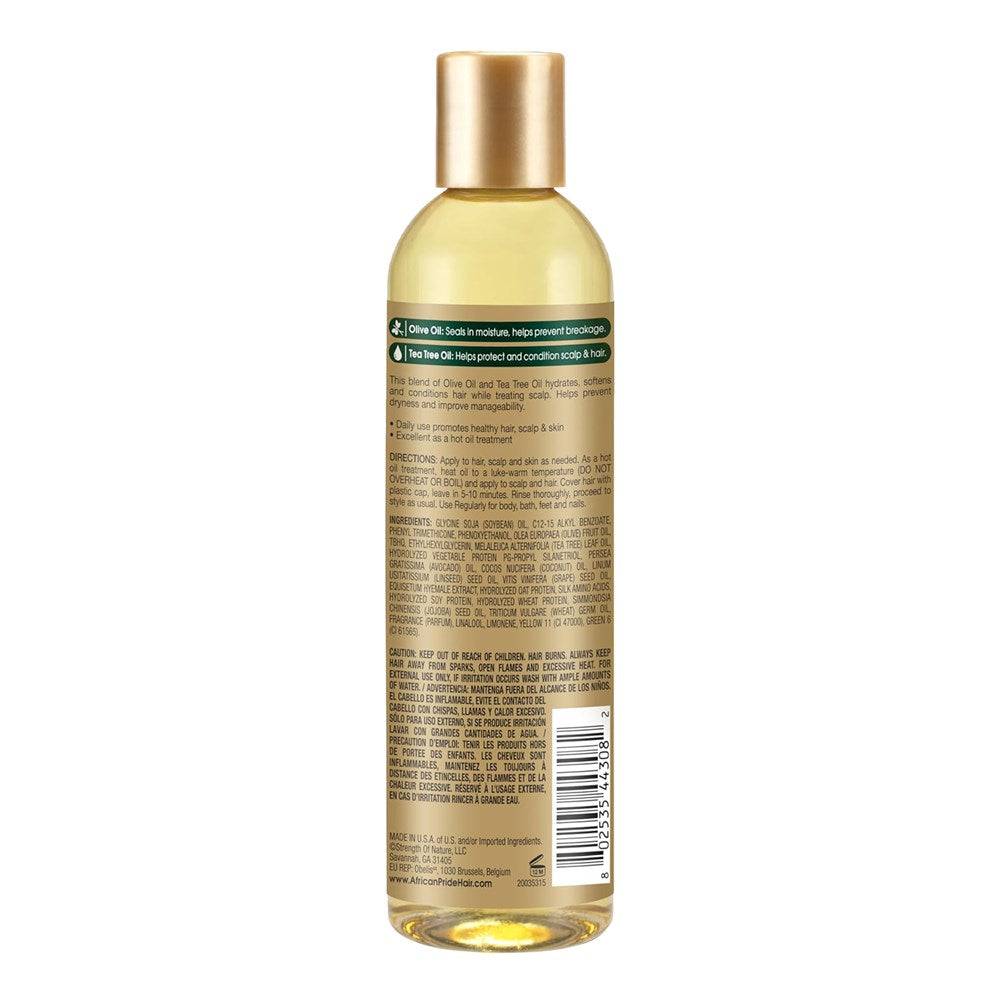 AFRICAN PRIDE Olive Miracle Growth Oil (8oz)