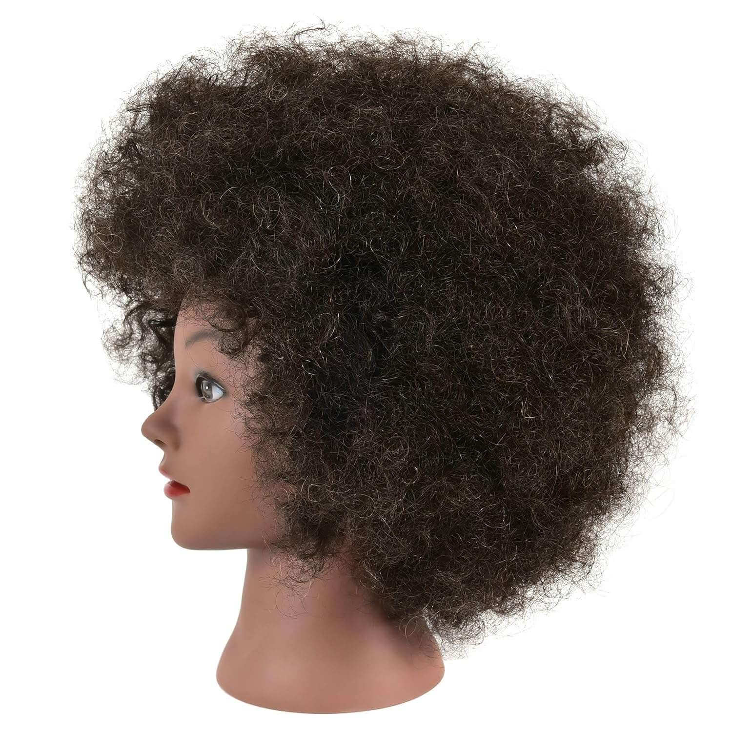 Afro Mannequin Head Practice Training Head for braiding practice - Celegant Beauty