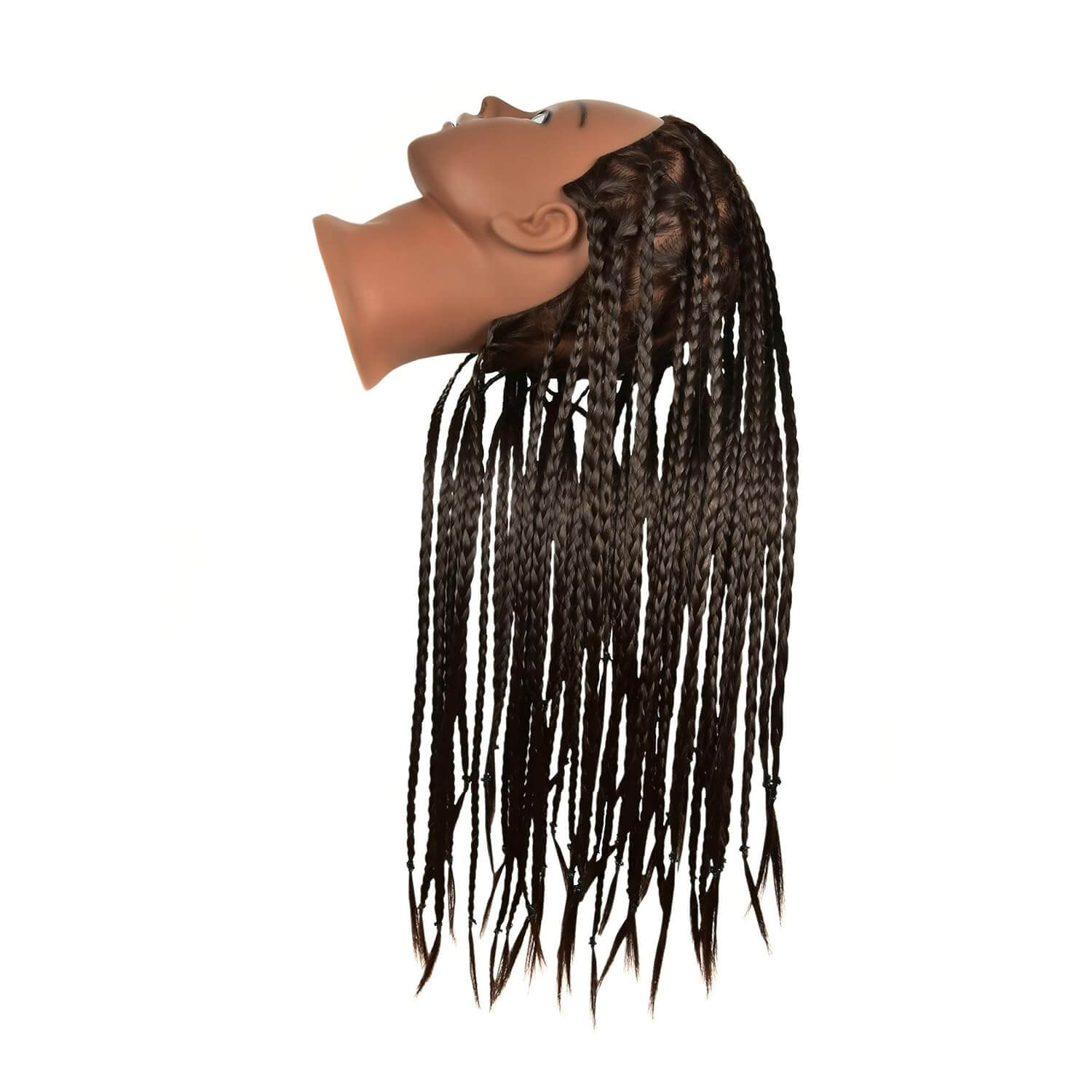Afro Mannequin Head Practice Training Head for braiding practice - Celegant Beauty