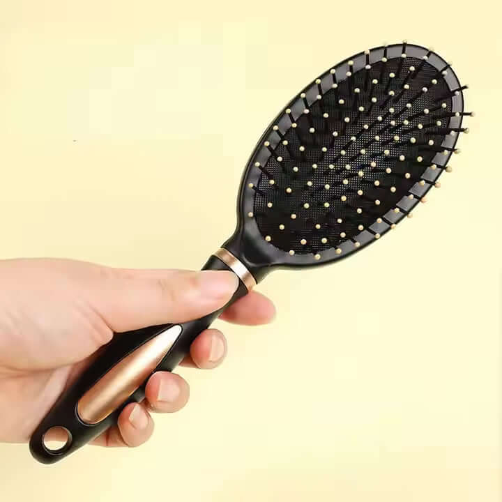 Anti-Static Air Cushion Massage Compact Nylon Detangling Hairbrush - Celegant Beauty
