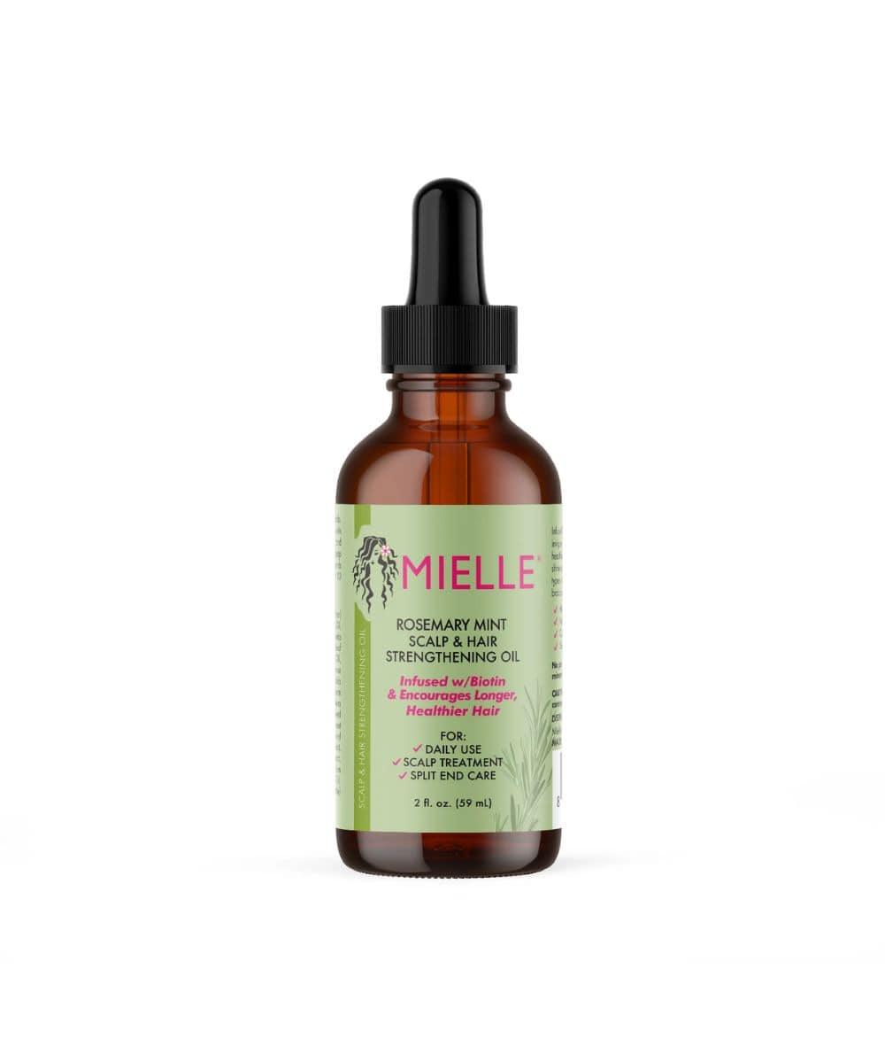 MIELLE Rosemary Mint Scalp & Hair Strengthening Oil (2oz) - Celegant