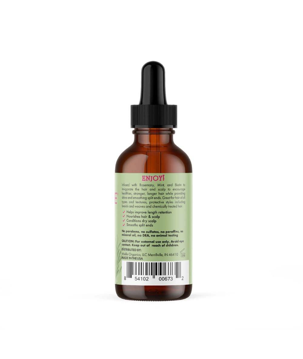 MIELLE Rosemary Mint Scalp & Hair Strengthening Oil (2oz) - Celegant