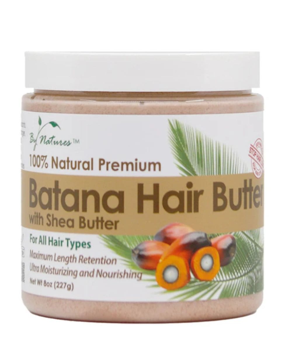 By Natures 100% Natural Premium Batana Hair Butter With Shea Butter(8oz)