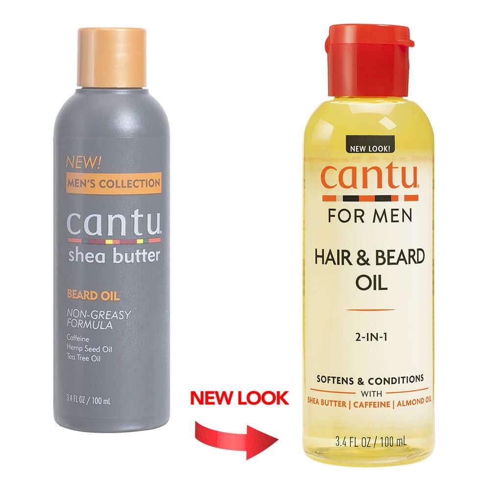 CANTU Mens Hair & Beard Oil 2 In 1 (3.4oz) - Celegant