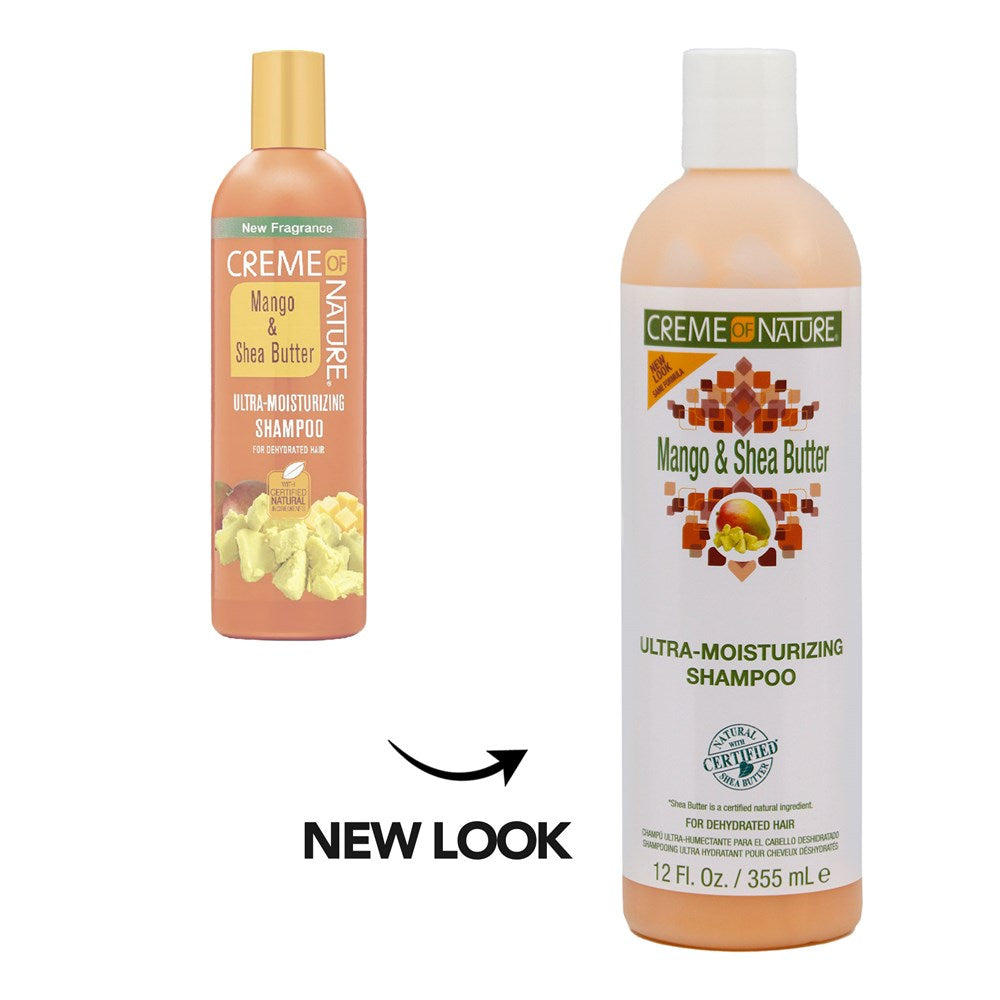 CREME OF NATURE Mango & Shea Shampoo (12oz)