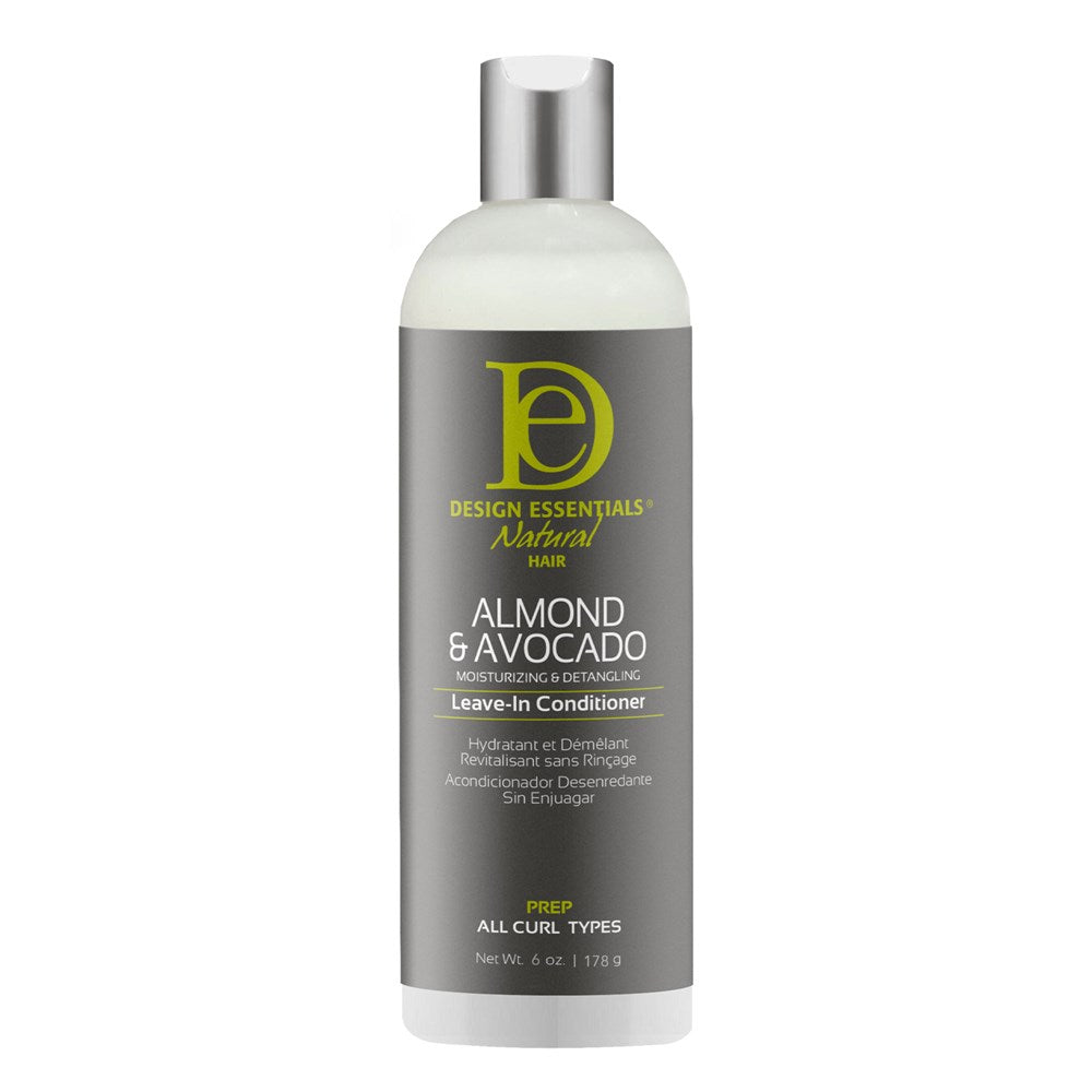 DESIGN ESSENTIALS Almond & Avocado Detangling Leave-In Conditioner