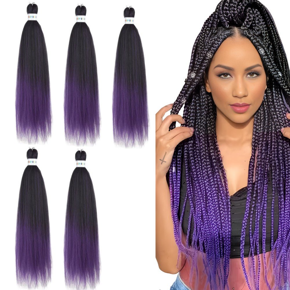 26 Inches Long Easy Braid Synthetic Hair Extensions 3.2 oz (90g)