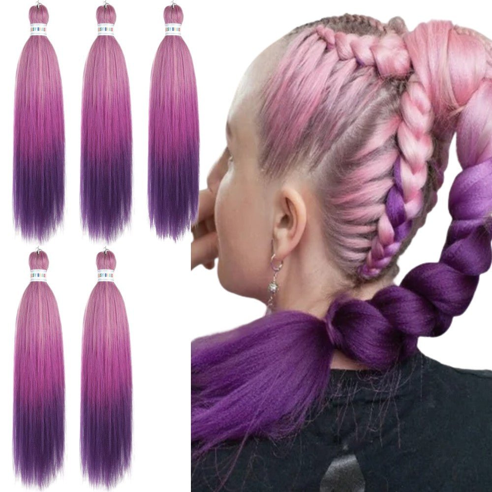 26 Inches Long Easy Braid Synthetic Hair Extensions 3.2 oz (90g)