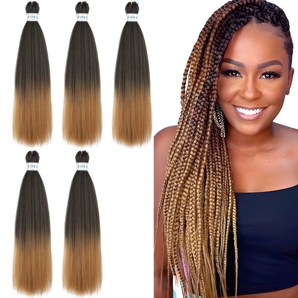 26 Inches Long Easy Braid Synthetic Hair Extensions 3.2 oz (90g)