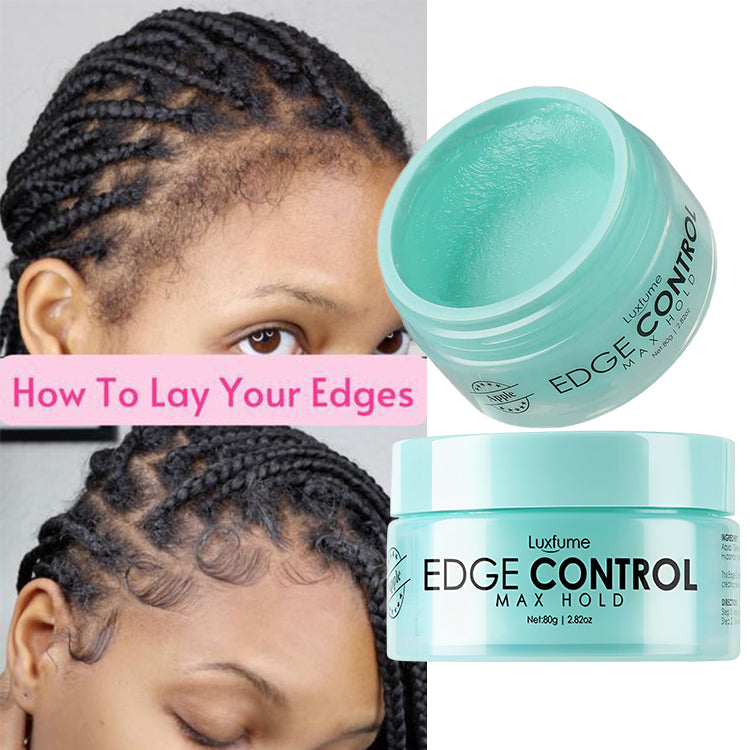 Luxfume Apple Clear Edge Control Gel - MAX HOLD - 2.82oz/80g