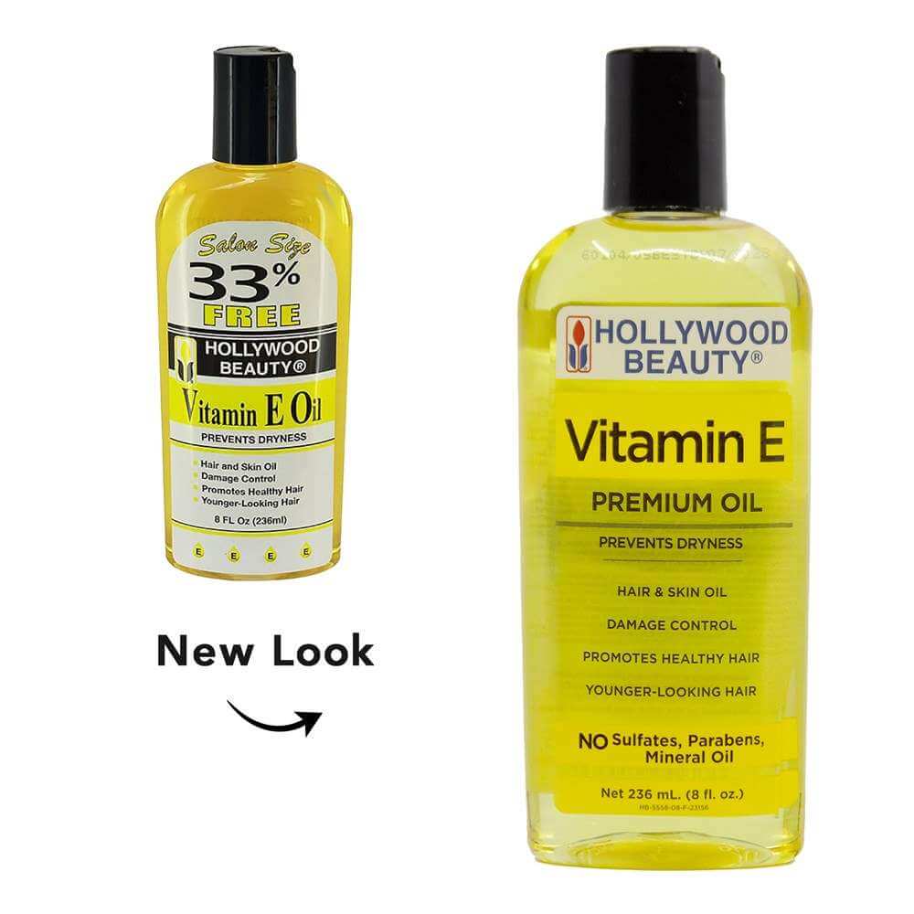 HOLLYWOOD BEAUTY Vitamin E Oil - Celegant Beauty