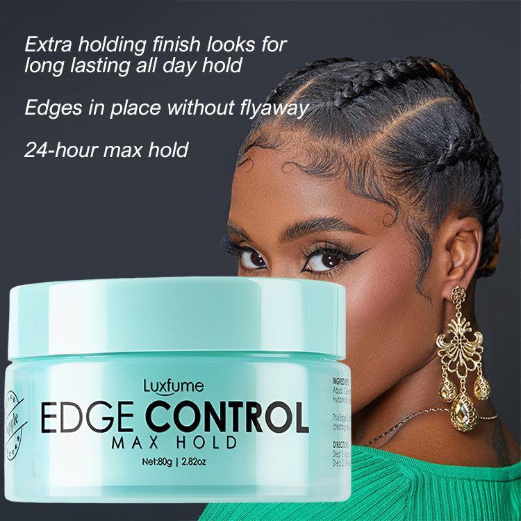 Luxfume Apple Clear Edge Control Gel - MAX HOLD - 2.82oz/80g
