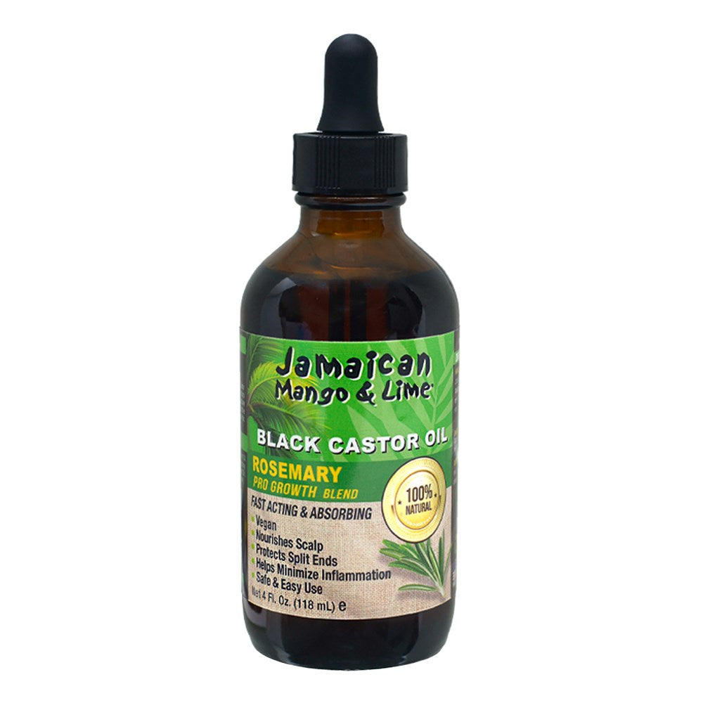 JAMAICAN MANGO & LIME Black Castor Oil [Rosemary] (4oz)