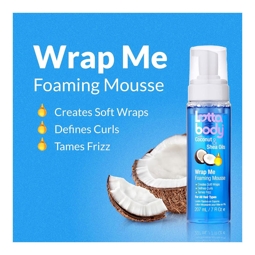 LOTTABODY Coconut & Shea Oils Foaming Mousse (7oz)