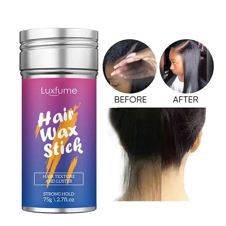 Luxfume Natural Vegan Hair Wax  Stick - 2.7oz - Celegant Beauty