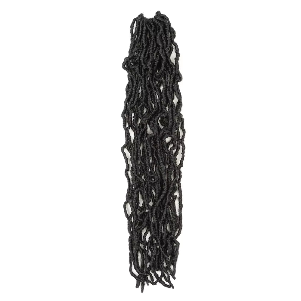 NU Locs Crochet Hair Goddess Faux Locs Long Crochet Braids