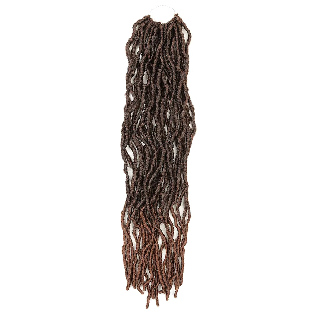 NU Locs Crochet Hair Goddess Faux Locs Long Crochet Braids