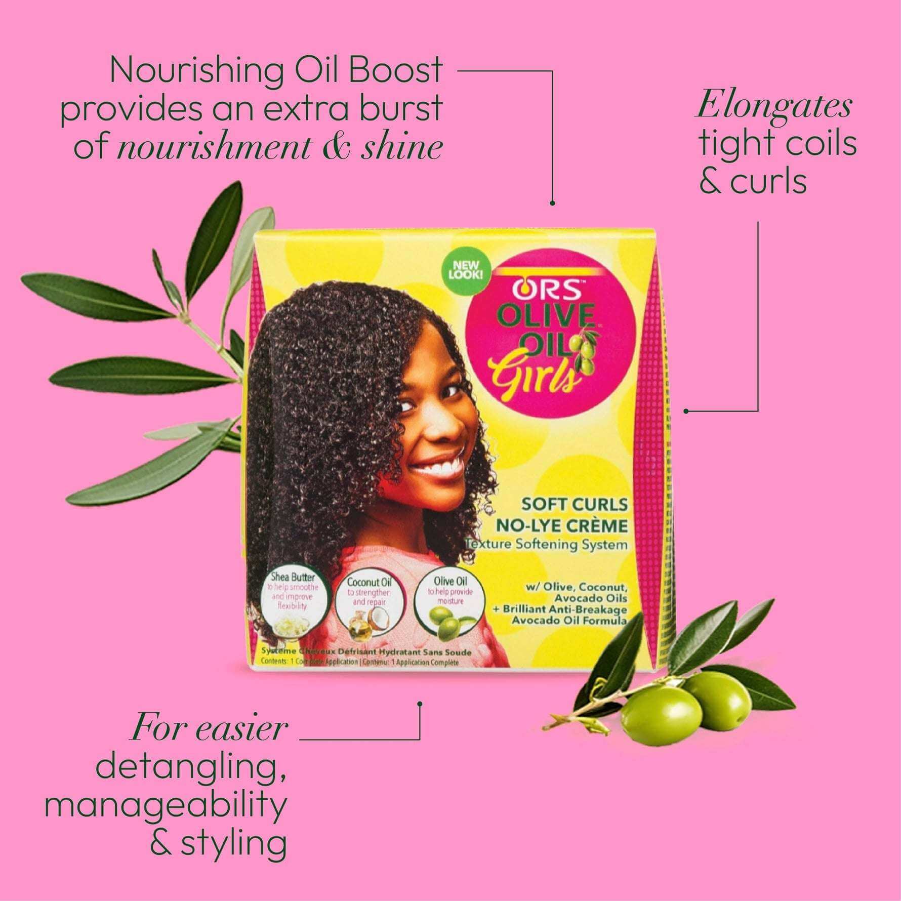 ORS Olive Oil Girls Texture Softening System Kit - Celegant Beauty
