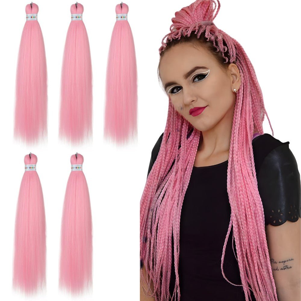 26 Inches Long Easy Braid Synthetic Hair Extensions 3.2 oz (90g)