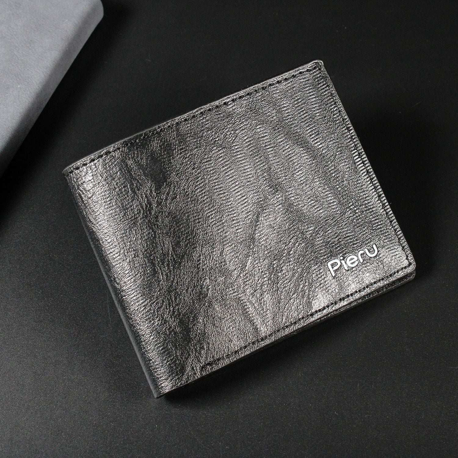 Quality Soft PU Leather Fashion Men Short Wallet  with Money Clip - Celegant Beauty