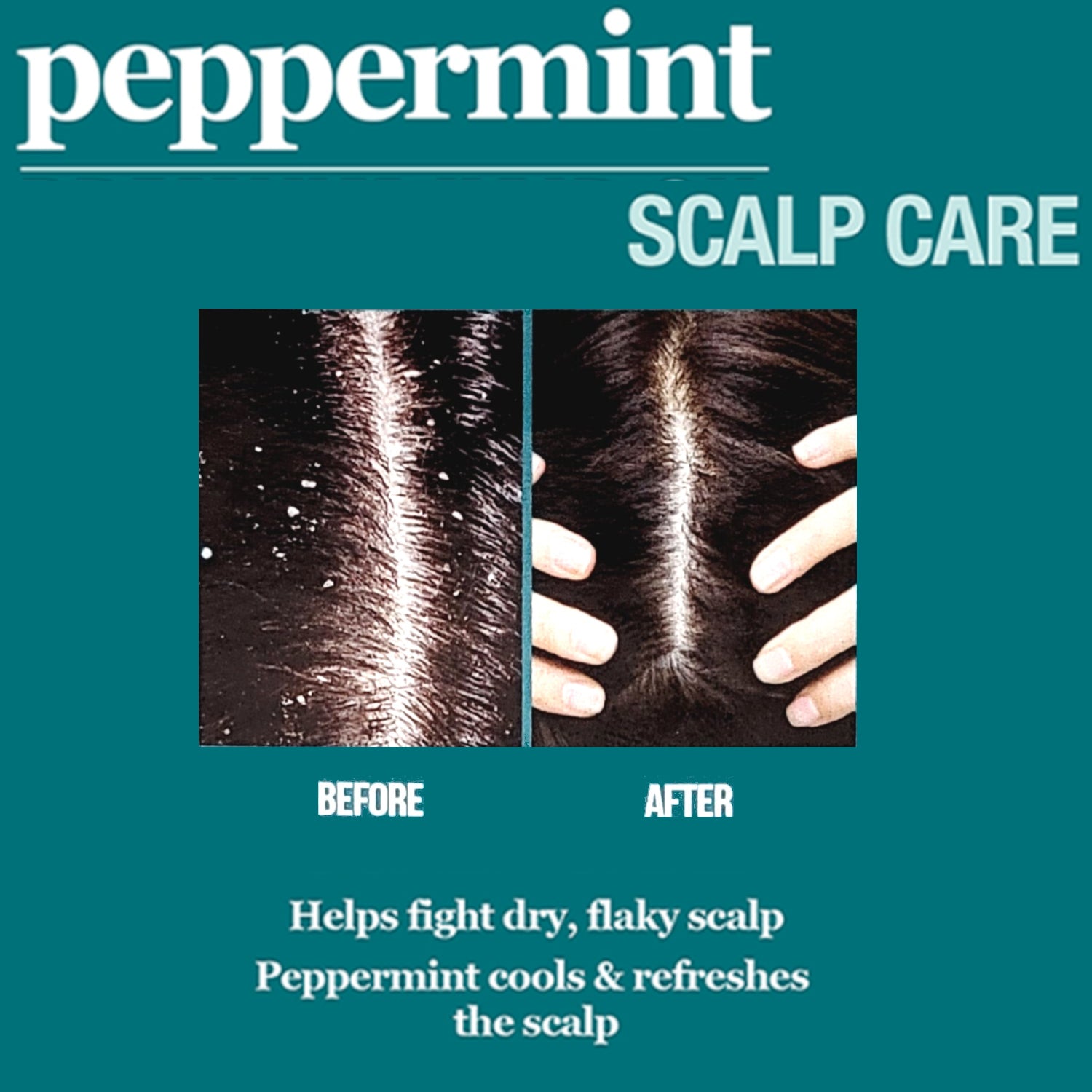 Difeel Peppermint Scalp Care Shampoo (12oz)