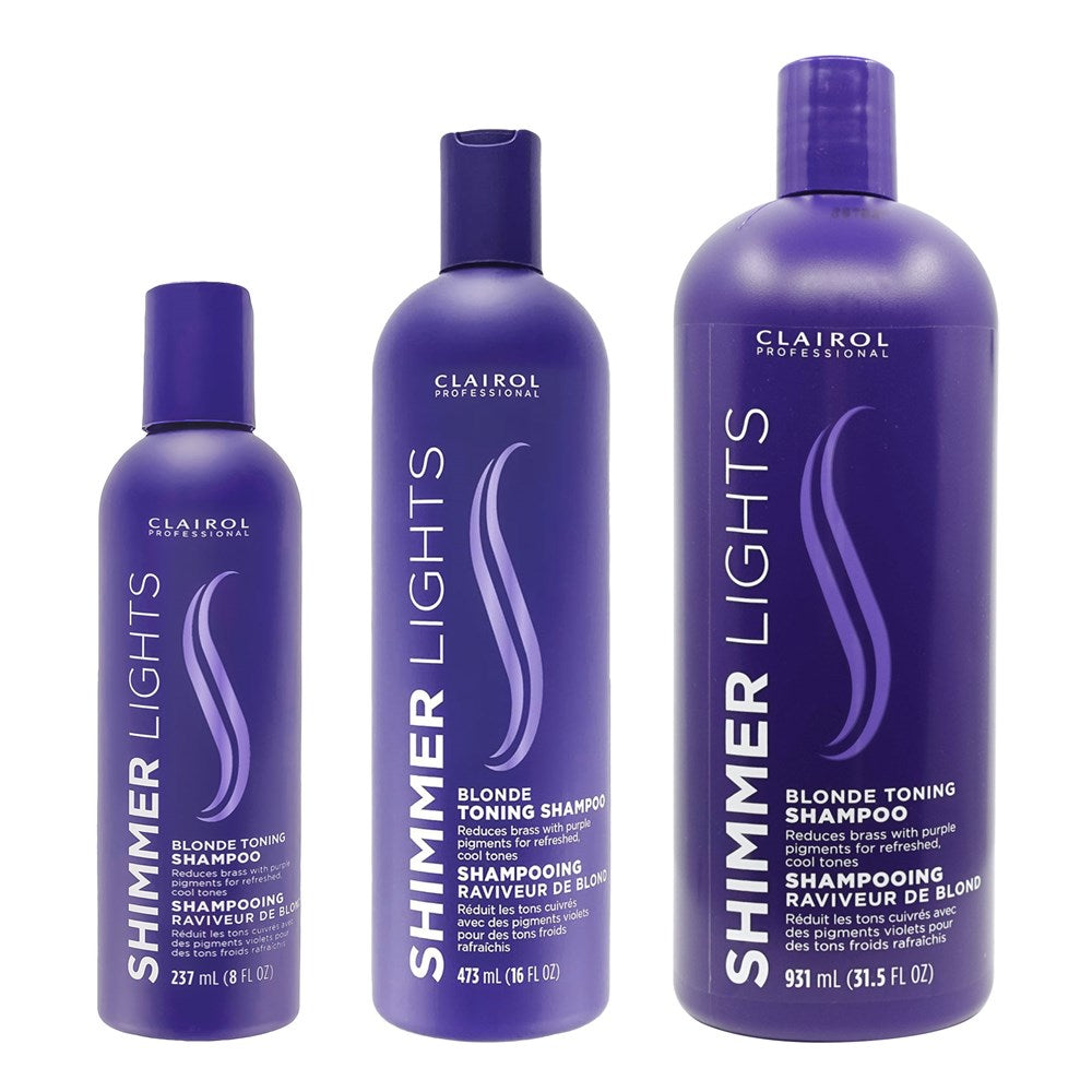 Clairol Professional Shimmer Lights Shampoo Blonde and Silver