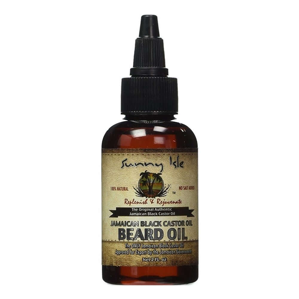 SUNNY ISLE Jamaican Black Castor Oil Beard Oil - Celegant Beauty