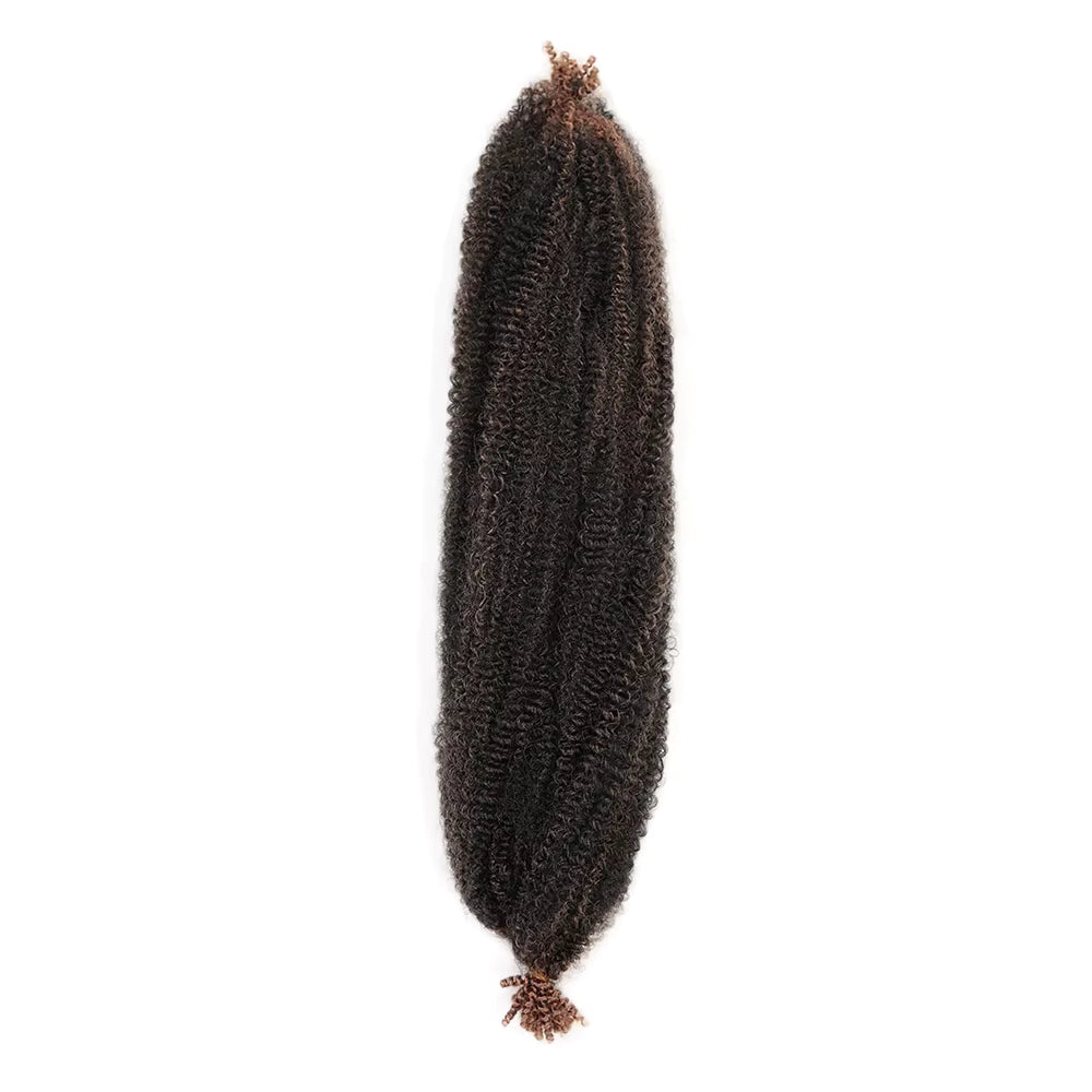 30 Inch Pre-Separated Springy Afro Twist Hair for Distressed Soft Locs Long Marley Twist Braiding Hair - 115g